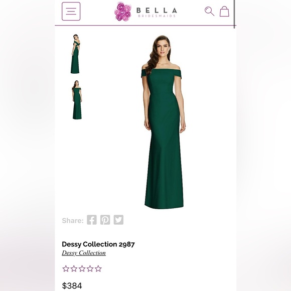 Dessy collection dress - Picture 3 of 6